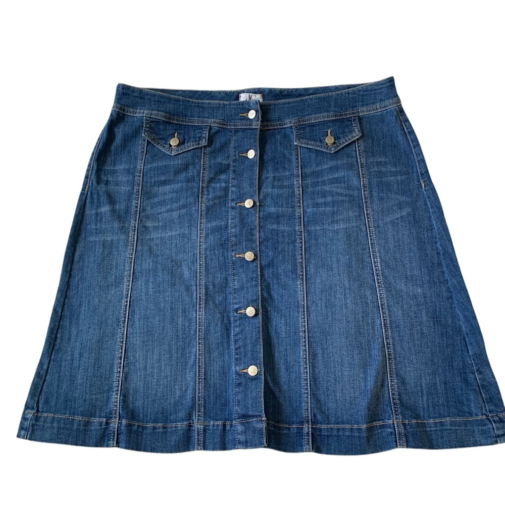 D/C Jeans | Denim Button-Front Skirt size 18